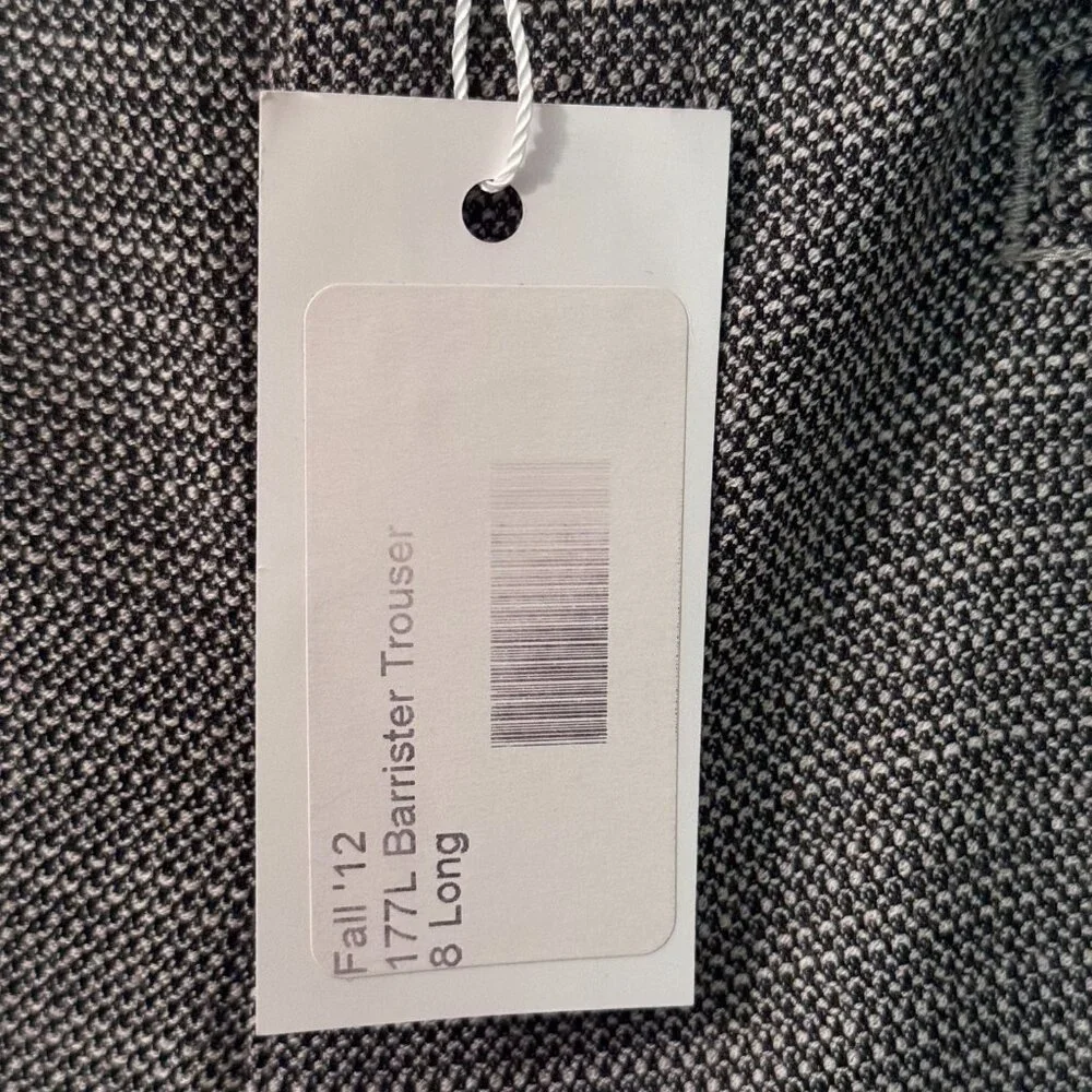 CAbi Style #177 Barrister Tweed Trousers Size 8L NWT - Picture 4 of 6